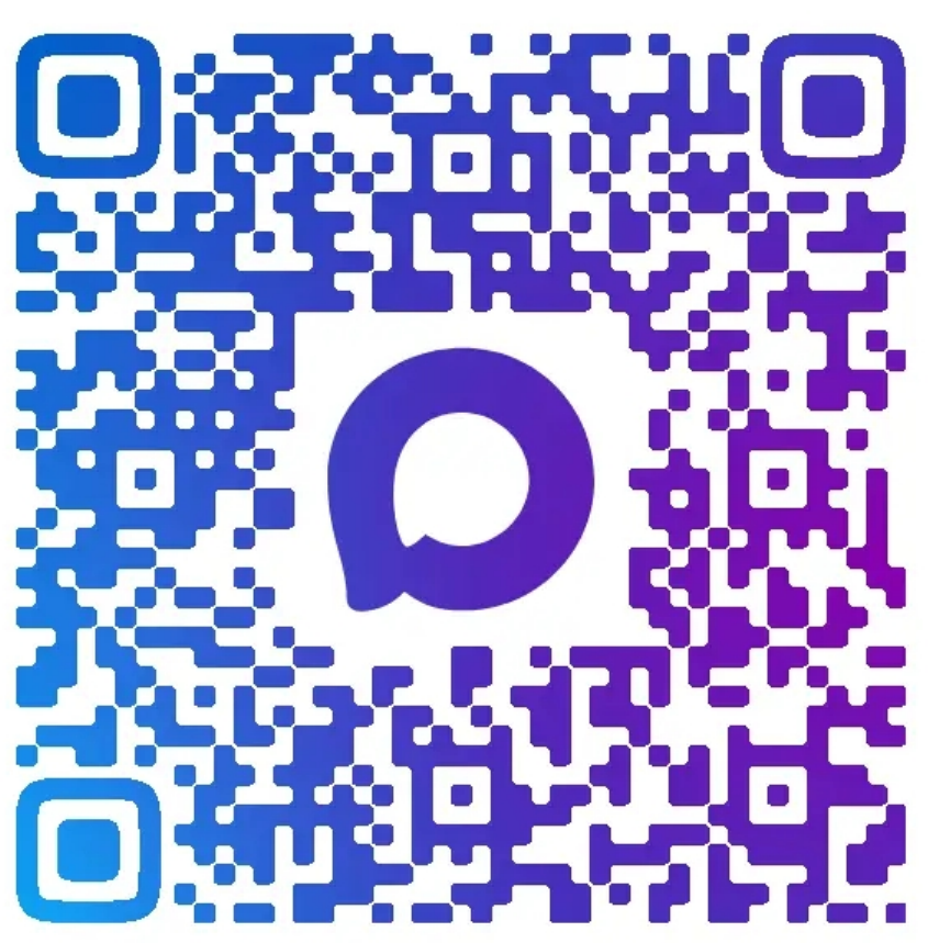 QR-код для связи в Макс