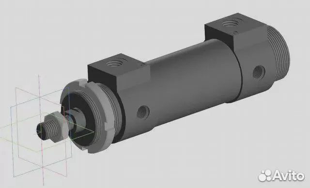 Напечатанные детали на 3D-принтере